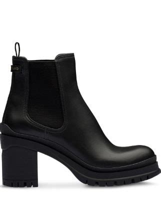 designer shoe warehouse prada boots|prada chunky heel ankle boots.